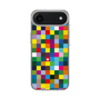 スリムプロテクションケース［ CASEPLAY Rainbow Check ］