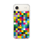 スリムプロテクションケース［ CASEPLAY Rainbow Check ］