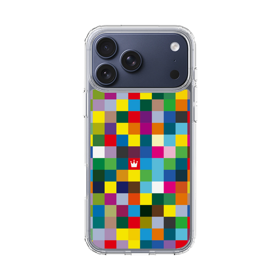 スリムプロテクションケース［ CASEPLAY Rainbow Check ］