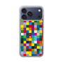 スリムプロテクションケース［ CASEPLAY Rainbow Check ］