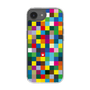 スリムプロテクションケース［ CASEPLAY Rainbow Check ］