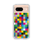 スリムプロテクションケース［ CASEPLAY Rainbow Check ］