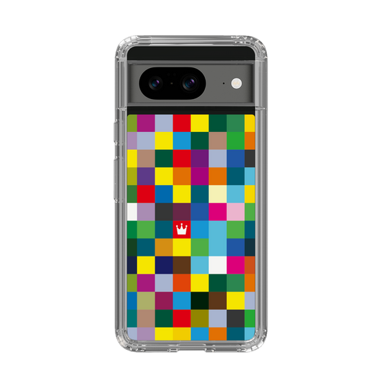 スリムプロテクションケース［ CASEPLAY Rainbow Check ］