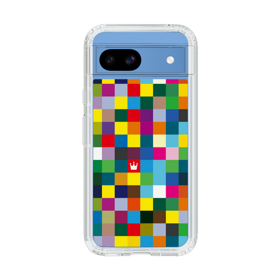 スリムプロテクションケース［ CASEPLAY Rainbow Check ］