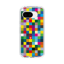 スリムプロテクションケース［ CASEPLAY Rainbow Check ］