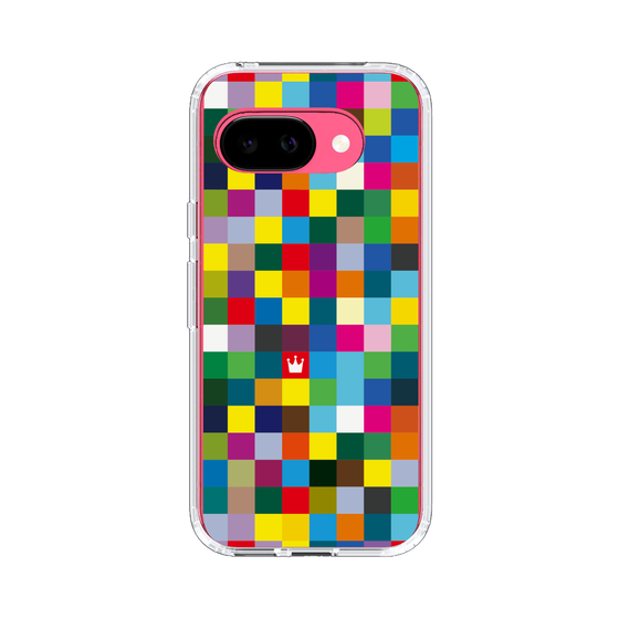 スリムプロテクションケース［ CASEPLAY Rainbow Check ］