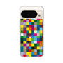 スリムプロテクションケース［ CASEPLAY Rainbow Check ］