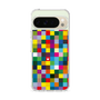 スリムプロテクションケース［ CASEPLAY Rainbow Check ］