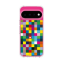 スリムプロテクションケース［ CASEPLAY Rainbow Check ］