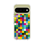スリムプロテクションケース［ CASEPLAY Rainbow Check ］