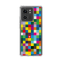 スリムプロテクションケース［ CASEPLAY Rainbow Check ］