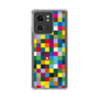 スリムプロテクションケース［ CASEPLAY Rainbow Check ］