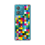 スリムプロテクションケース［ CASEPLAY Rainbow Check ］