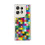 スリムプロテクションケース［ CASEPLAY Rainbow Check ］