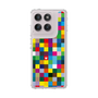 スリムプロテクションケース［ CASEPLAY Rainbow Check ］