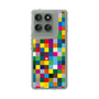 スリムプロテクションケース［ CASEPLAY Rainbow Check ］
