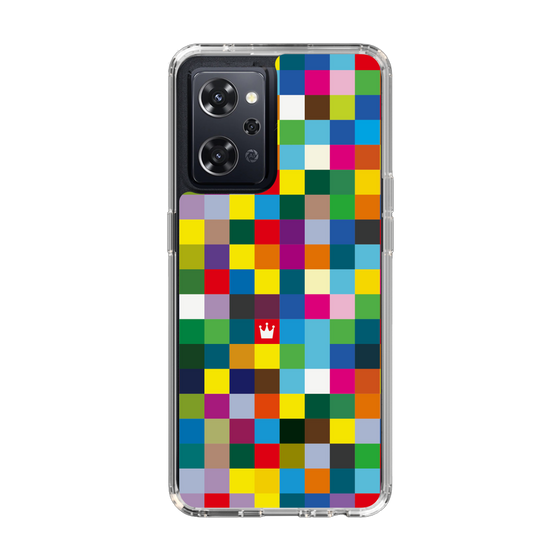 スリムプロテクションケース［ CASEPLAY Rainbow Check ］