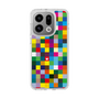 スリムプロテクションケース［ CASEPLAY Rainbow Check ］