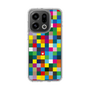 スリムプロテクションケース［ CASEPLAY Rainbow Check ］