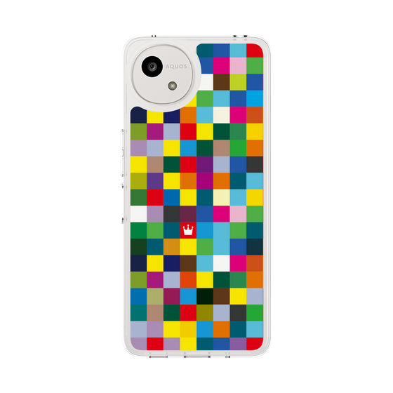 スリムプロテクションケース［ CASEPLAY Rainbow Check ］