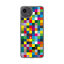 スリムプロテクションケース［ CASEPLAY Rainbow Check ］