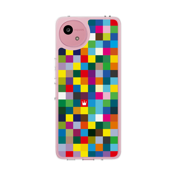 スリムプロテクションケース［ CASEPLAY Rainbow Check ］