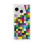 スリムプロテクションケース［ CASEPLAY Rainbow Check ］