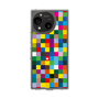 スリムプロテクションケース［ CASEPLAY Rainbow Check ］