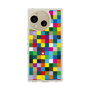 スリムプロテクションケース［ CASEPLAY Rainbow Check ］