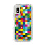スリムプロテクションケース［ CASEPLAY Rainbow Check ］