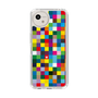 スリムプロテクションケース［ CASEPLAY Rainbow Check ］