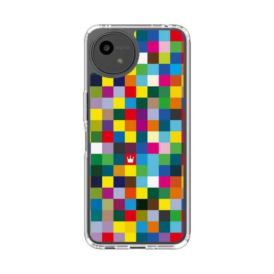 スリムプロテクションケース［ CASEPLAY Rainbow Check ］