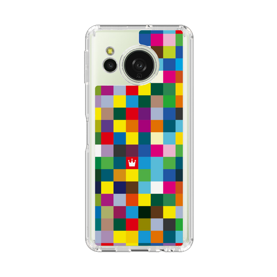 スリムプロテクションケース［ CASEPLAY Rainbow Check ］