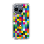 スリムプロテクションケース［ CASEPLAY Rainbow Check ］