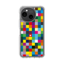 スリムプロテクションケース［ CASEPLAY Rainbow Check ］