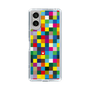 スリムプロテクションケース［ CASEPLAY Rainbow Check ］