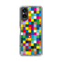 スリムプロテクションケース［ CASEPLAY Rainbow Check ］