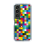 スリムプロテクションケース［ CASEPLAY Rainbow Check ］