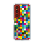 スリムプロテクションケース［ CASEPLAY Rainbow Check ］