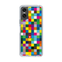 スリムプロテクションケース［ CASEPLAY Rainbow Check ］