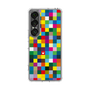 スリムプロテクションケース［ CASEPLAY Rainbow Check ］