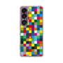 スリムプロテクションケース［ CASEPLAY Rainbow Check ］