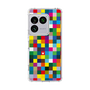 スリムプロテクションケース［ CASEPLAY Rainbow Check ］