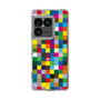 スリムプロテクションケース［ CASEPLAY Rainbow Check ］