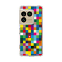 スリムプロテクションケース［ CASEPLAY Rainbow Check ］