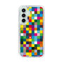 スリムプロテクションケース［ CASEPLAY Rainbow Check ］