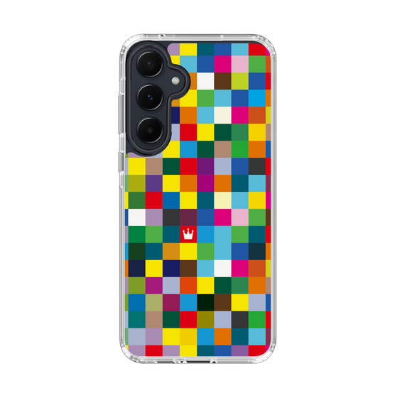 スリムプロテクションケース［ CASEPLAY Rainbow Check ］