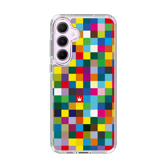 スリムプロテクションケース［ CASEPLAY Rainbow Check ］