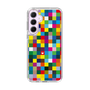 スリムプロテクションケース［ CASEPLAY Rainbow Check ］