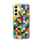 スリムプロテクションケース［ CASEPLAY Rainbow Check ］